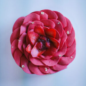 Tarte aux fraises Revisitée 4 parts